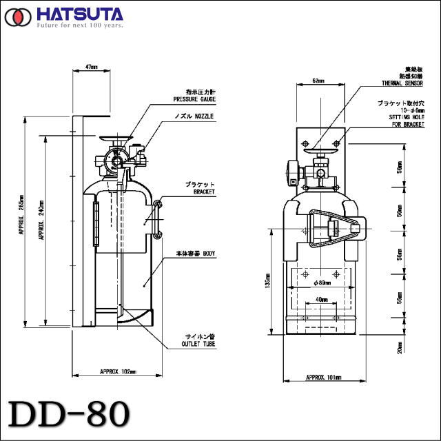 品多く 船舶用自動拡散粉末消火器 プロマリン 【DD-80】 ☆検査間に合います!!! (検査機構へ領収FAXサービス） - 救命器具 -  labelians.fr